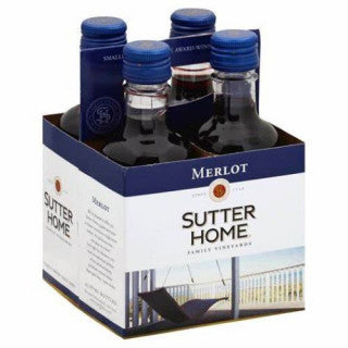 SUTTER MERLOT 4PK (187ML)