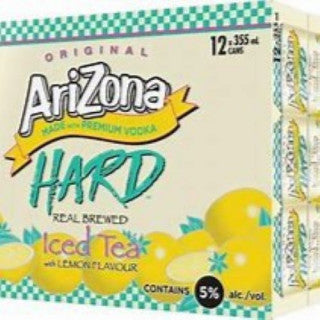 ARIZONA LEMON HARD TEA 12PK (12OZ)