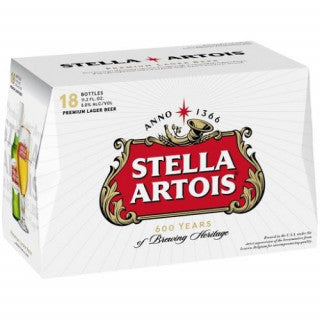 STELLA ARTOIS 18PK (12OZ)