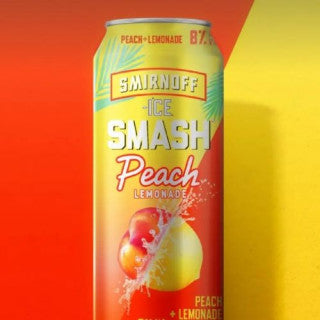 SMIRNOFF SMASH PEACH LEMADE (24OZ)