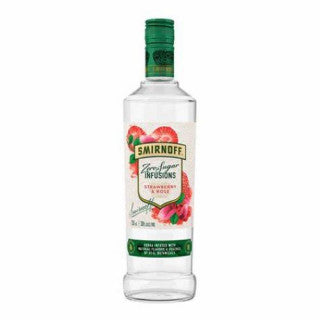 SMIRNOFF ZERO SUGAR STRAWBRY ROSE (750ML)