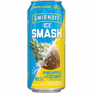 SMIRNOFF ICE SMASH PINAPL COC (23.5OZ)