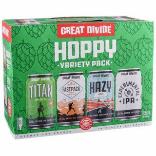 GREAT DIVIDE HOPPY VARIETY 12PK (12OZ)