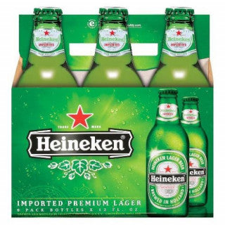 HEINEKEN 6PK BOTTLE (12OZ)