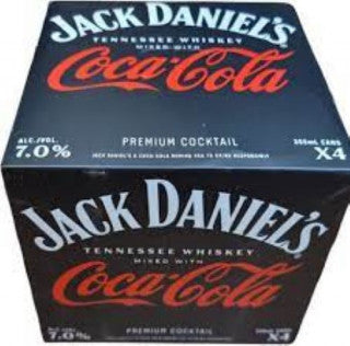 JACK AND COKE 4PK (12OZ)