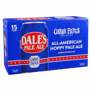 OSKAR BLUES DALES PALE ALE 15 PK (12OZ)