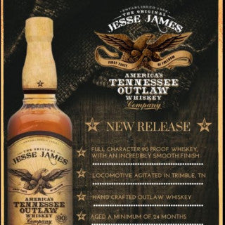 JESSE JAMES 90 PRF WHISKEY