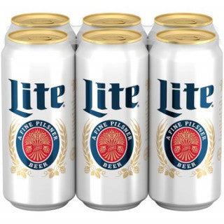 MILLER LITE 6PK CANS (16OZ)