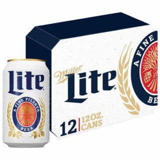 MILLER LITE 12PK CAN (12OZ)