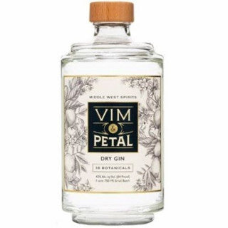 MIDDLE WEST VIM AND PETAL GIN (750ML)