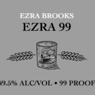 EZRA BROOKS BOURBON (50ML)