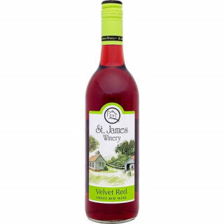 ST JAMES VELVET RED (750ML)