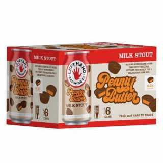LEFT HAND PB MILK STOUT (12OZ) – Fleming Place Wine and Spirits