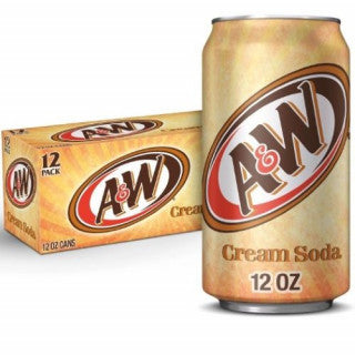 A & W CREAM SODA (12OZ)