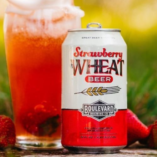 BLVD STRAWBERRY WHEAT (12OZ)