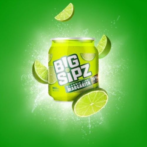 BIG SIPZ LIME MARGARITA (7OZ)