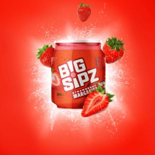 BIG SIPZ STRAWBERRY MARG (7OZ)