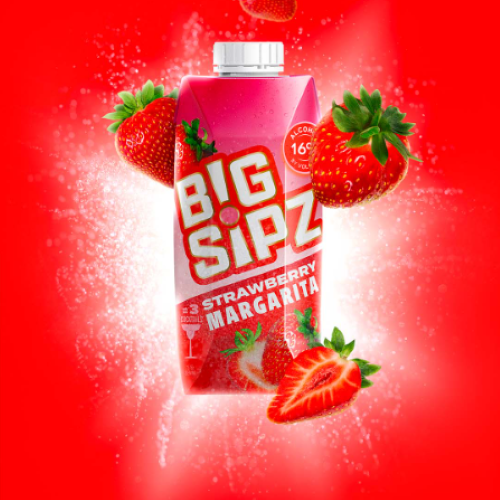 BIG SIPZ STRWBRY MARG TETRA (11.2OZ)