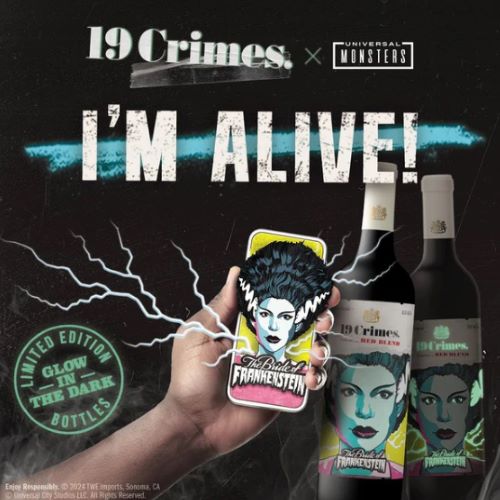 19 CRIMES BRIDE OF FRANKENSTEIN (750ML)