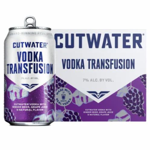 CUTWATER VODKA TRANSFUSION (12OZ)