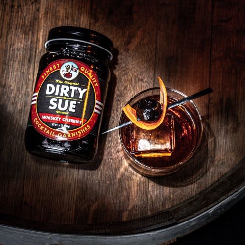 DIRTY SUE WHISKEY CHERRIES (16OZ)