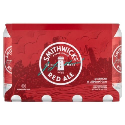 SMITHWICKS RED ALE 8PK (14.9OZ)