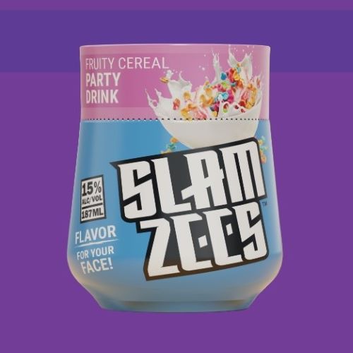 SLAMZEES FRUIT CEREAL (187ML)