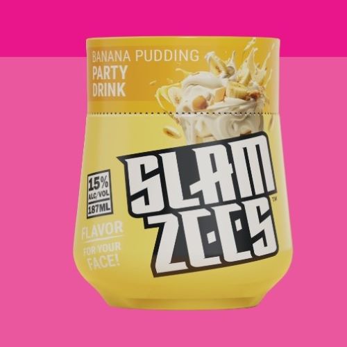 SLAMZEES BANANA PUDDING (187ML)