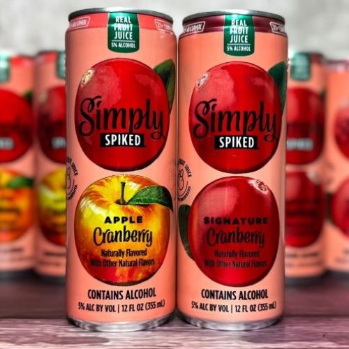 SIMPLY SPIKED CRANBERRY VAR (12OZ)