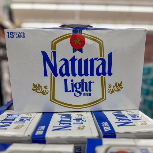 NATURAL LIGHT 15PK CANS (12OZ)