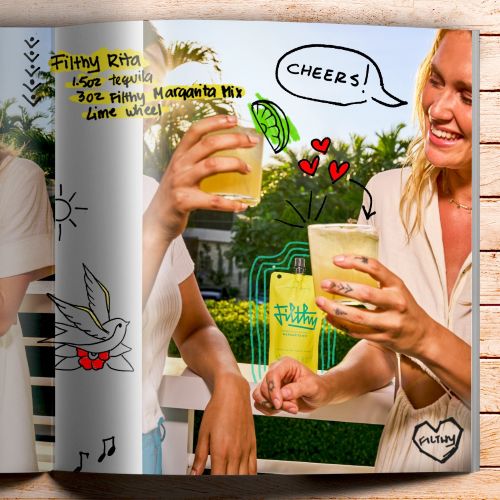 FILTHY MARGARITY POUCH (32OZ)