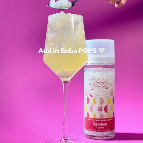 BOBA POPS LYCHEE (375ML)