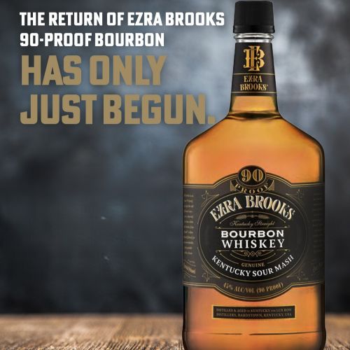 EZRA BROOKS 90 PROOF (1.75L)