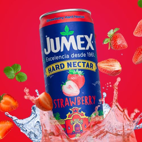 JUMEX STRAWBERRY HARD NECTAR (22OZ)