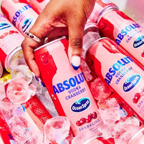 ABSOLUT COCKTAIL CRANBERRY 4PK (355ML)