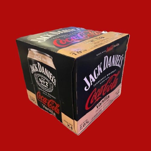 JACK DANIEL'S VANILLA COKE 4PK (355ML)