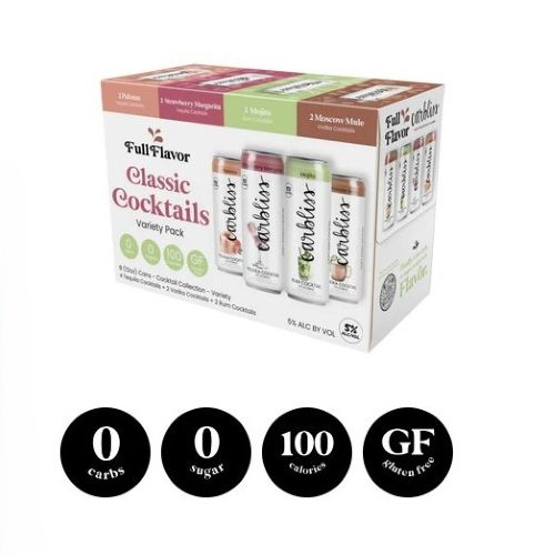 CARBLISS RTD VARIETY PACK 8PK (12OZ)