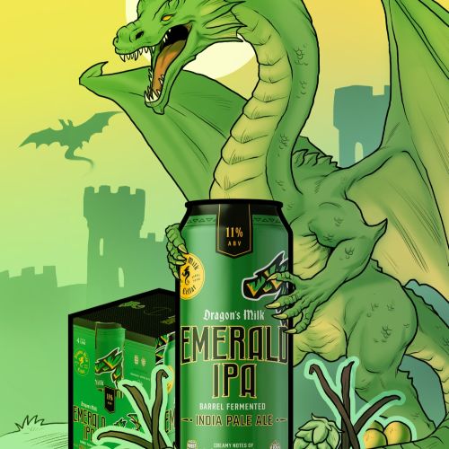 DRAGONS MILK EMERALD IPA (16OZ)