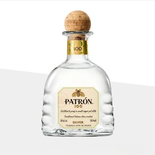PATRON TEQUILA SILVER 100 (750ML)