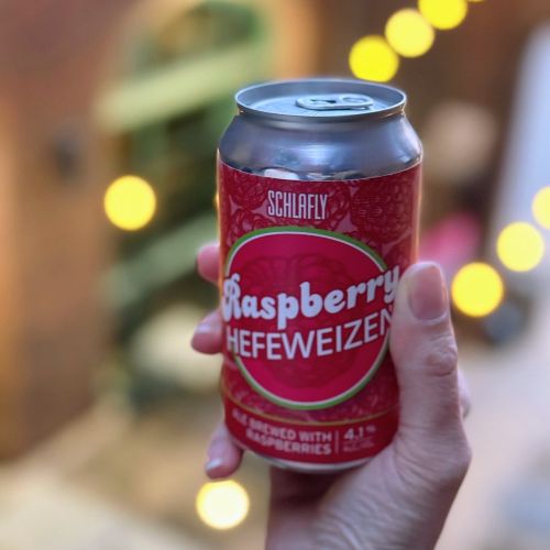SCHLAFLY RASPBRY HEFE (12OZ)