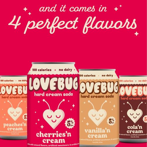 LOVEBUG HARD CREAM SODA (355ML)