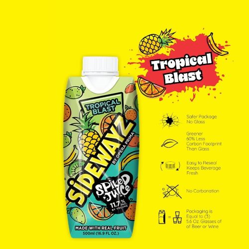 SIDEWAYZ TROPICAL BLAST (500ML)