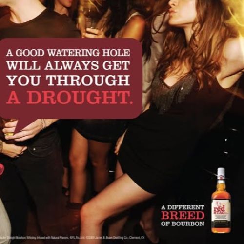 JIM BEAM RED STAG (375ML)