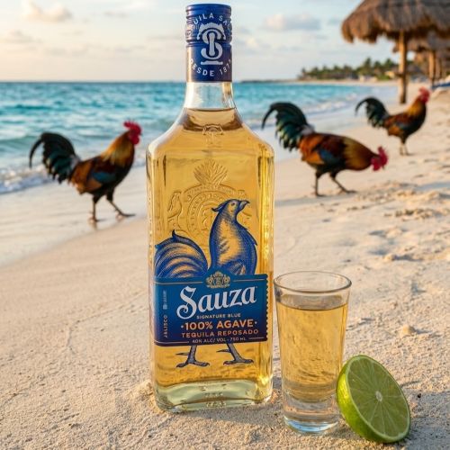 SAUZA TEQUILA REPO BLUE (750ML)
