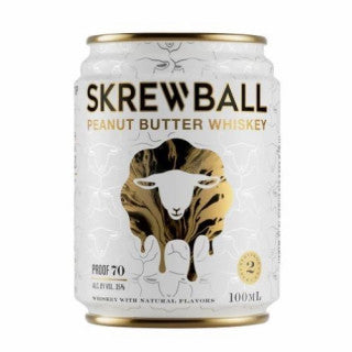 SKREWBALL PB WHISK DBL SHOT CAN