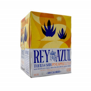 REY AZUL PINEAPPLE 4PK